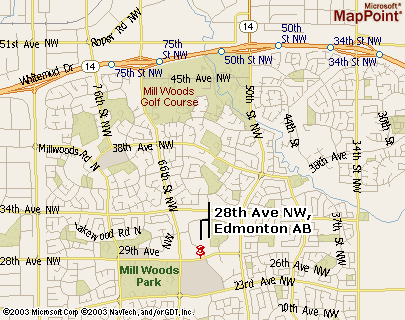 Map to Allen Gray